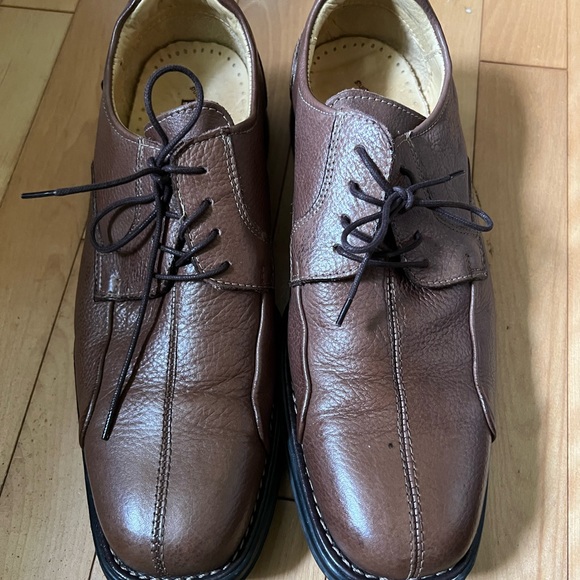 Studio Belvedere Men’s Leather Oxford Shoes, size 10 main image 3